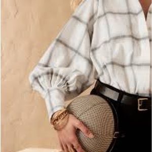 Banana republic organic flannel shirt